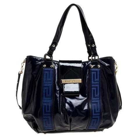 versace large signature bag|versace factory outlet.